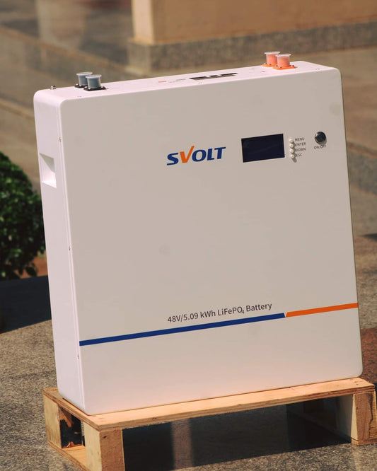 S~Volt Lithium-ion Battery 48V 106Ah – Wall Mountable